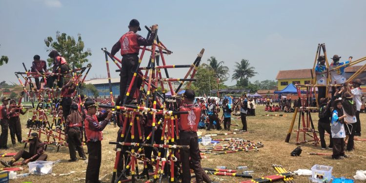 51 Regu Penggalang Adu Keterampilan di Scout Skill Competition