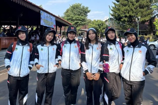 Tim bola voli pantai putri Kabupaten Banyumas yang dipersiapkan untuk berlaga pada Porprov Jawa Tengah 2026