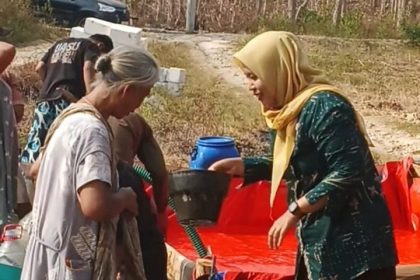 SMK NU Kedungtuban salurkan air bersih