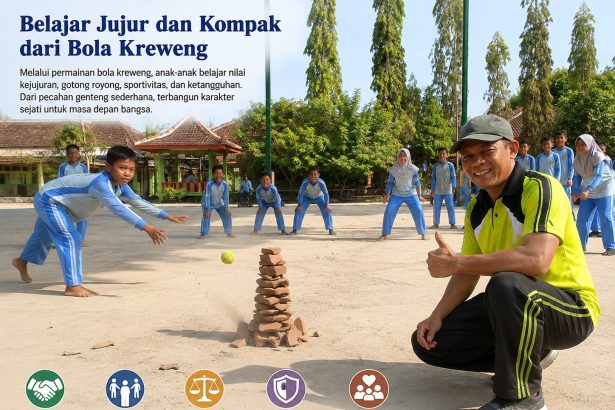 Belajar Jujur dan Kompak dari Bola Kreweng