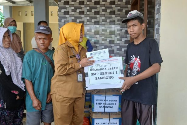 Aksi Cepat Peduli Bencana: Kemanusiaan Warga Sekolah dan Gotong Royong di Sambong Blora