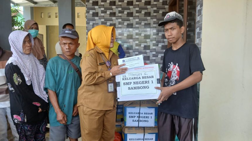 Aksi Cepat Peduli Bencana: Kemanusiaan Warga Sekolah dan Gotong Royong di Sambong Blora