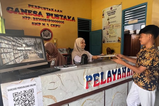 Perpustakaan Ganesa, Ruang Tumbuh Literasi Siswa SMPN 1 Cepu