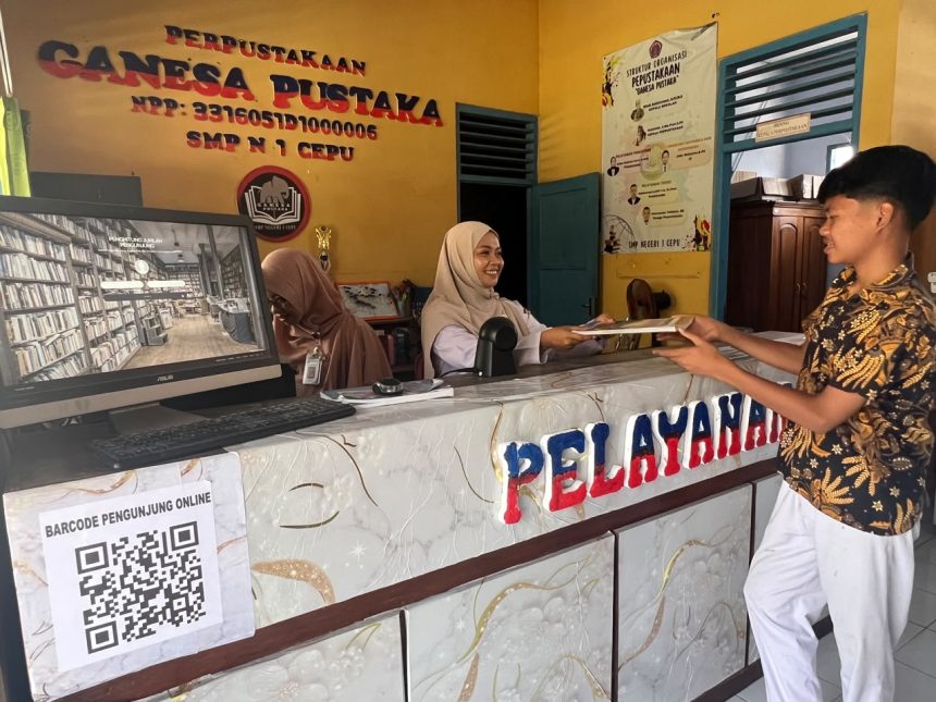 Perpustakaan Ganesa, Ruang Tumbuh Literasi Siswa SMPN 1 Cepu