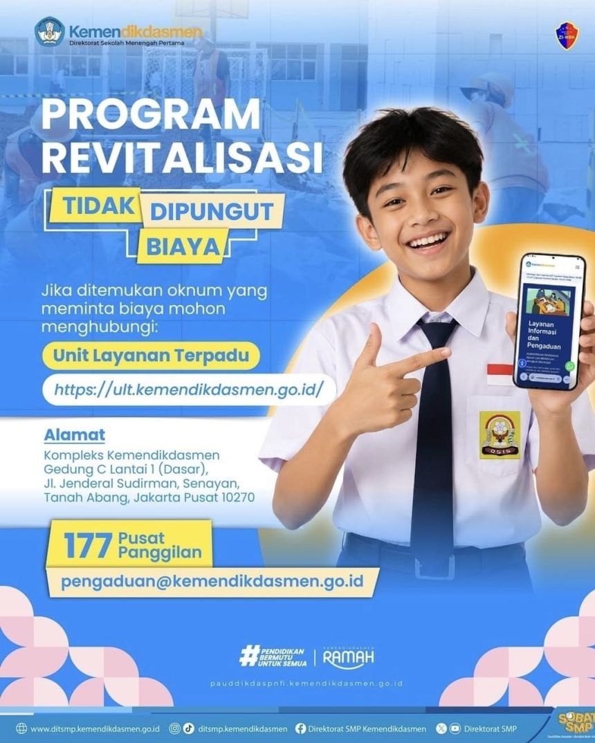 Penipuan Program Revitalisasi Sekolah