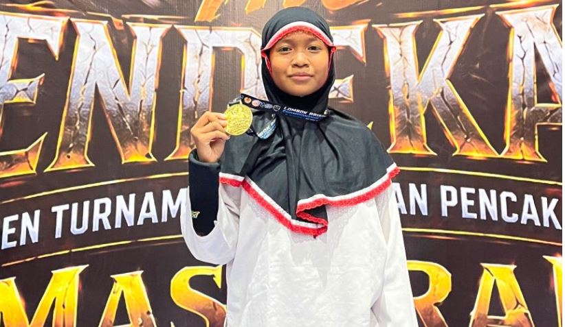 Siswa mbs ummat dapat medali emas
