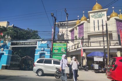 SMAN 5 Makassar, salah satu penerima bantuan program revitalisasi tahun 2026 di Sulawesi Selatan. (foto/dok.tony)
